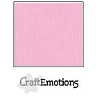 CraftEmotions linnenkarton 10 vel roze 27x13,5cm  250gr  / LHC-38