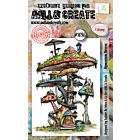 Aall & Create #1096 - A6 Stamp Set - Hymenium Havens