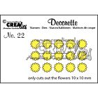 Crealies Decorette no. 22 Only flowers
