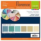 Florence cardstock 216g 12x12&quot; x24 multipack strand