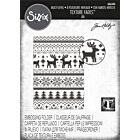 Multi-Level Texture Fades by Tim Holtz Holiday Knit (666340)