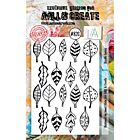 AALL & Create Stamp Doodle leaves AALL-TP-823 7,3x10,25cm