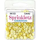 Buttons Galore Sprinkletz Embellishments 12g Canary