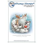 Whimsy Stamps Ellie the Special Reindeer Rubber Cling Stamp
