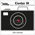 Crealies Cardzz no 18 Camera 105x145mm 