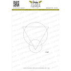 Lesia Zgharda Design photopolymer Stamp Geometry 5.6x6.5