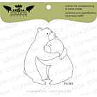 Lesia Zgharda Design Stamp "Bears"