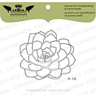 Lesia Zgharda Design Stamp "Big succulents"