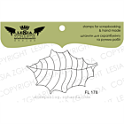 Lesia Zgharda Design stamp Puansetias Leaf Big FL178