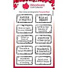 Distressed Labels Clear Stamps (FRS1026)     
