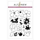Altenew Hibiscus Bouquet Stamp Set