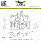 Lesia Zgharda Stamp Set "Christmas English house" M020