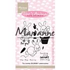 Marianne Design Clear Stamp Eline's cute animals - konijntjes 