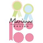 Marianne Design Collectable Rosettes & labels
