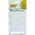 Nellie's Choice acrylic stamping bloc 50x80x8mm