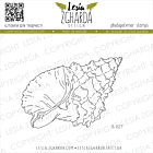Lesia Zgharda Design Stamp "Big Shell"
