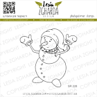 Lesia Zgharda Design photopolymer Stamp Funny snowman