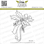 Lesia Zgharda Stamp "The bow with holly and berries (left)" SR270