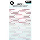 Studio Light Mask Rainbow pattern Essentials nr.276 SL-ES-MASK276 150x210mm