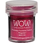 Wow! Embossing Powder Primary Colours Fuchsia Fusion 15ml Jar