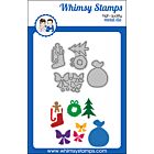 Whimsy Stamps Santa's Sleigh Mini Accessories 1 Die Set