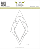 Lesia Zgharda Design Stamp Rhombus geometry 