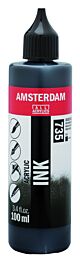 Amsterdam Acryl Inkt 100ml Oxydzwart